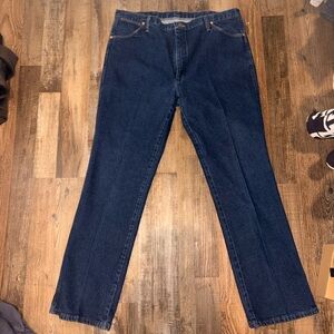 Men's wrangler Dark Blue Straight Jeans